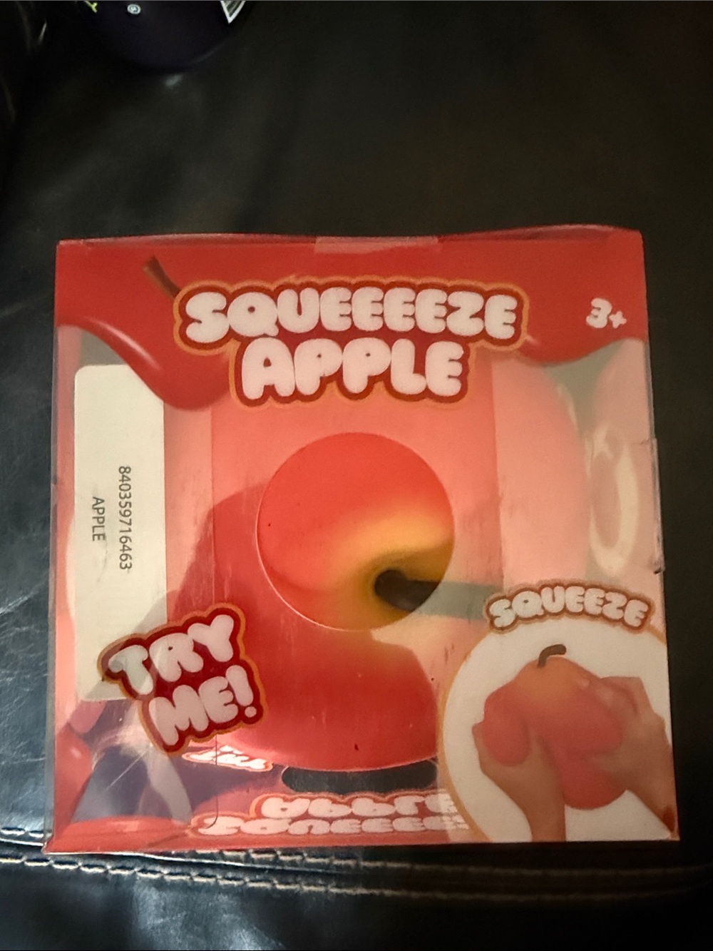 Squeeze Red Apple Squeeze Toy by Squeeze